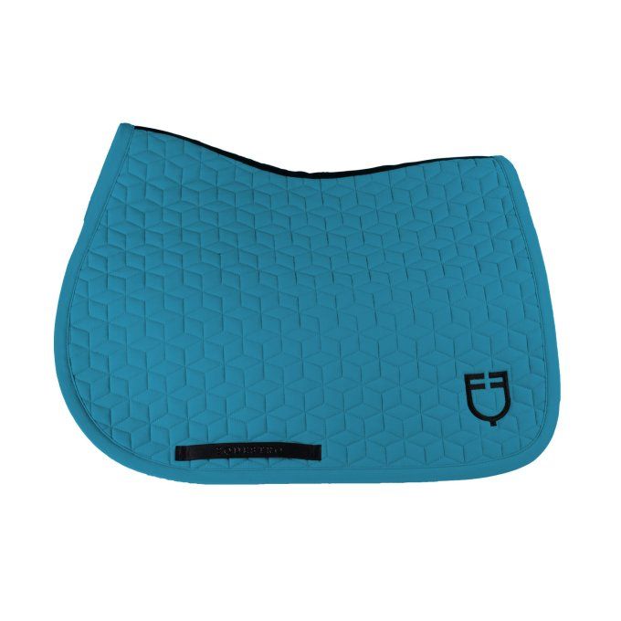Tapis Equestro Cube Bleu petrol